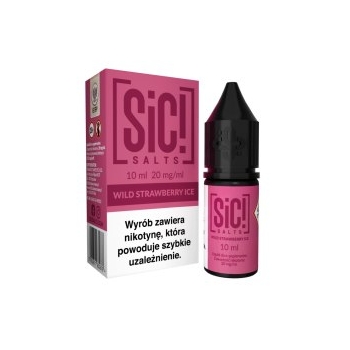 Liquid Sic Salts 10ml Wild Strawberry Ice 20mg